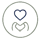 Health and well-being icon