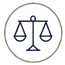 Justice and equity icon